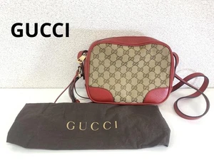 Gucci Gg Logo Body Bag Shoulder 449413 m2_0713 - Picture 1 of 12