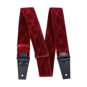 Coffin Case The Count Red Velvet 2" Tracolla per chitarra - Foto 1 di 1