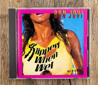 Bon Jovi - Slippery When Wet [CD Japan 1986] NM/NM — 第 1/4 张图片