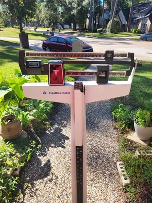 Escala de haz de equilibrio para médico profesional HEALTH O METER No.402 350 lb Foto 1 de 4