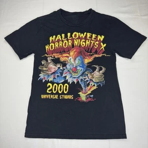 Vintage Universal Studios Halloween Horror Nights X 2000 T Shirt Adult XS - Picture 1 of 7