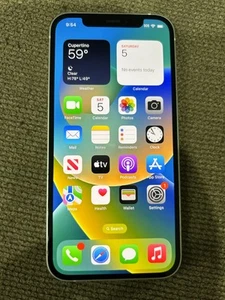 Apple iPhone 12 - 64 GB - White (T-Mobile) Excellent Condition - Photo 1 sur 10