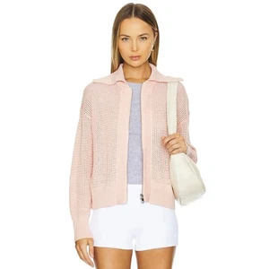 Varley Fair Knit Full Zip Open Knit Sweater Size X-Small Casual Comfort  - Bild 1 von 7