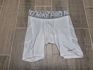 Nike Pro Compression Shorts Herren Large weiß - Bild 1 von 3