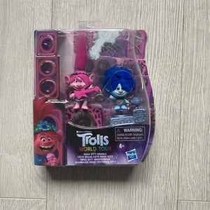 Trolls World Tour Rock City Wackel Spielzeug Figur Set Poppy & Branch Dreamworks Neu - Bild 1 von 2