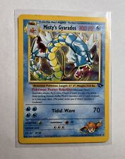 Misty's Gyarados - 13/132 Gym Challenge - Holo Rare Pokémon Card - MP