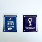2022 World Cup Patch Set Badge Soccer Jersey Living Football unites world Qatar