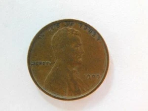 1909 VDB LINCOLN CENT - GLÄNZENDER PENNY - KOSTENLOSER VERSAND - ORIGINAL - KEINE RESERVIERUNG - Bild 1 von 2