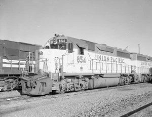 Locomotora Union Pacific Railroad GP40 #854 negativa @ Pueblo, CO 1991 - Imagen 1 de 1