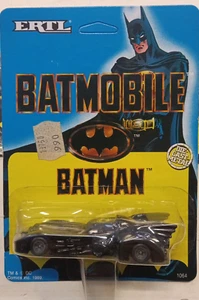 Batmobile Batman - Die Cast Model 10 cm. - Ertl Nuovo Vintage 1989 COD.1064 - Foto 1 di 7
