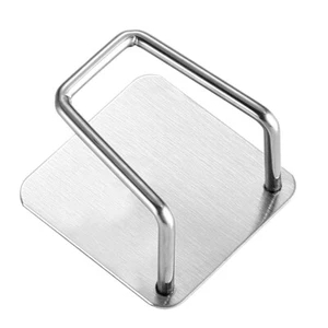 Carddy de fregadero adhesivo de acero inoxidable para accesorios de cocina 4 piezas - Imagen 1 de 17