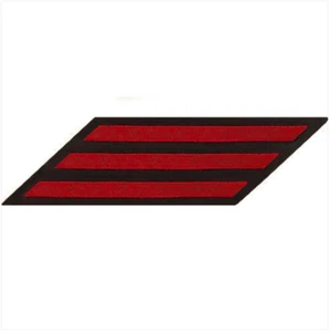 MARCAS HASH VANGUARD COAST GUARD: ALISTADAS - SERGE ROJO SOBRE AZUL, JUEGO DE 3 - Imagen 1 de 1