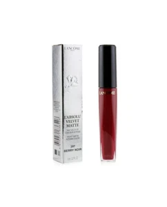 Lancome L'Absolu Velvet Matte Lip Gloss 397 Berry NOIR 0.27 oz New - Picture 1 of 3