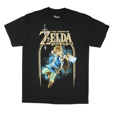 Nintendo Men's The Legend Of Zelda Breath Of The Wild Link Arch T-Shirt