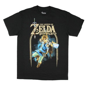 Nintendo Men's The Legend Of Zelda Breath Of The Wild Link Arch T-Shirt
