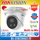 Hikvision DS-2CD2386G2-IU AcuSense+MIC DarkFighter 8MP Network Security Camara