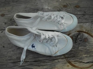BASKETS COLLECTOR LE COQ SPORTIF  BLANCHES T 37 BE A5€ ACH IMM FP 5 MOND RE - Imagen 1 de 11