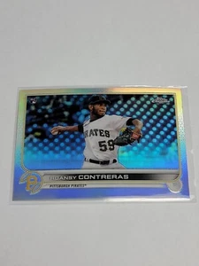 ROANSY CONTRERAS #53 - 2022 TOPPS CHROME - Holo Refractor - ROOKIE RC - Picture 1 of 2