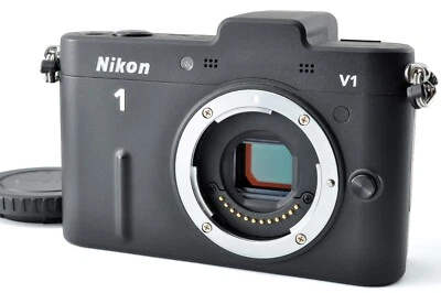 Nikon 1 V1 Black [MINT] 10.1 MP Mirrorless Camera Body Only 8,780 Clicks - Image 1 of 4