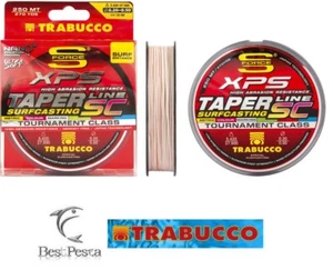 TRABUCCO TAPER LINE SC 250mt 0,203-0,50 - filo multicolor con shock leader - Imagen 1 de 2