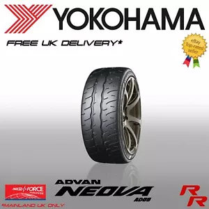 1 x 325 30 R19 105W 3253019 YOKOHAMA AD09 Advan Semi Slick Tyre - Picture 1 of 4