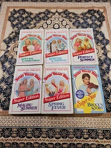 LOT of 6 SWEET VALLEY HIGH PB Book 80s FRANCINE PASCAL Super Edition SUPER STAR - Picture 1 of 21