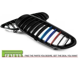 Rejilla negra convertible frontal JET para 04-10 E64 640i 650i /// M color tri metal - Imagen 1 de 2
