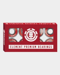 ELEMENT SKATEBOARD PREMIUM BEARINGS ABEC 7 SINGLE COLOUR BLACK SKATEBOARD BEARIN - Picture 1 of 1