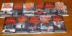 Lot of 11 Sarah Spillman Mystery Series Books #1-11 by Renee Pawlish Paperback  - Imagen 1 de 4