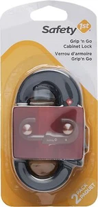 Safety 1st Grip N' Go Cabinet Lock Decor, Twin Pack - Picture 1 of 4