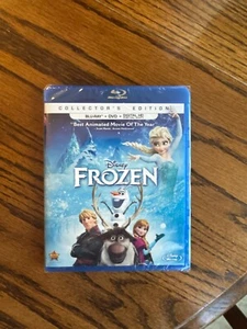 Frozen (Two-Disc Blu-ray DVD + Digital Blu-ray New Unopened - Picture 1 of 3