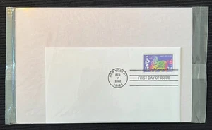 First Day of Issue 34c Happy New Year-"HORSE"- (FDC)-New York-2002-Original Pack - Picture 1 of 3