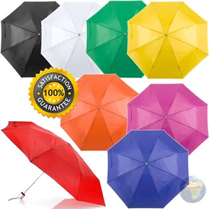 Umbrella Rain Waterproof Man Woman Wind Sole Summer Winter - Picture 1 of 13