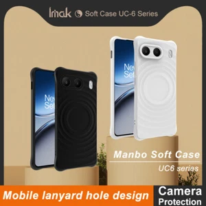 For OnePlus Nord 4, IMAK Fashion Matte Feel Soft Rubber TPU Cover Case - Picture 1 of 13