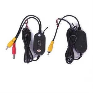2.4G Wireless RCA Transmitter & Receiver for Car Rear View Camera Caravans Truck - Picture 1 of 3