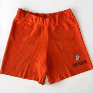 Oklahoma State Women’s Fleece Shorts Size XL OSU Orange Rivalry Threads - Picture 1 of 8