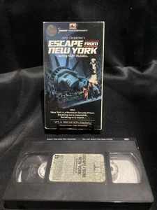Escape From New York VHS 1981 Embassy Home Entertainment Original Release - Picture 1 of 5