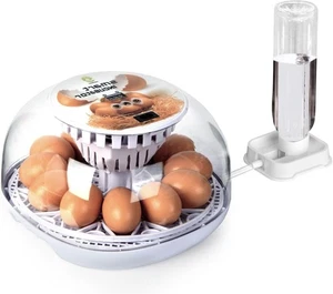 12 Egg Incubator with Automatic Turning Humidity Control Auto Water Addition - Picture 1 of 7