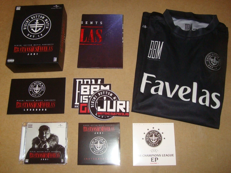 JURI - Bratans Aus Favelas  (LIMITED FAN BOX-SET)  BIKINI BOTTOM MAFIA SUN DIEGO - Bild 1 von 1