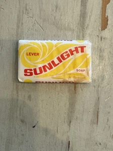 Vintage Hebel Sunlight Seife Hotel Motel Reisegröße Minibar - Bild 1 von 7