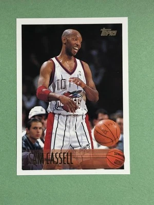 Sam Cassell 1996-97 Topps Houston Rockets #82   B670 - Image 1 of 2