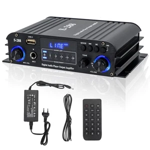 S-288 4 CH Bluetooth 5.0 Home Audio Amplifier, RMS 45Wx4, Max 600W HiFi Stereo - Picture 1 of 12