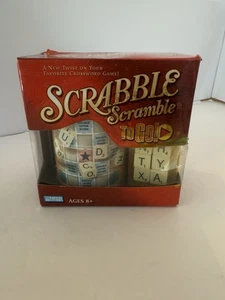 Scrabble Scramble To Go! Travel Crossword Game Parker Brothers. New - Picture 1 of 4