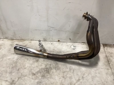 Silenciador sistema de escape completo 99-20 Suzuki Hayabusa 1300 BROCKS Alien Head 2 14" Foto 1 de 4