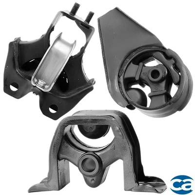 Soportes de motor y montaje de transmisión 3 piezas para Acura Integra 89-86 L4-1,6 L Foto 1 de 4