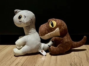 Jurassic Park 2022 Velociraptor Brachiosaurus Dinosaurier Plüsch 6 Zoll Stofftiere - Bild 1 von 6