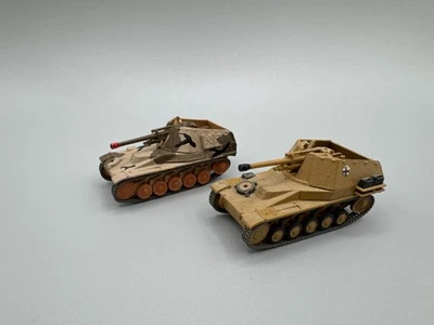1:72 WWII 2x German Sd.Kfz. 124 Wespe - gebaut bemalt - Bild 1 von 3
