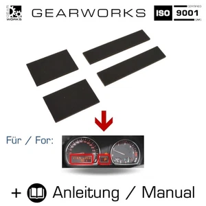 Tacho Display für BMW X3 E83 Kombiinstrument Pixelfehler + Leitgummis - Picture 1 of 7