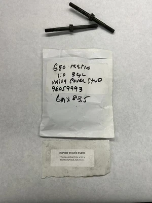 VALVE COVER STUD *USED* FITS GEO METRO 993cc SOHC 1992-2000 96059993 *USED* - Image 1 of 2