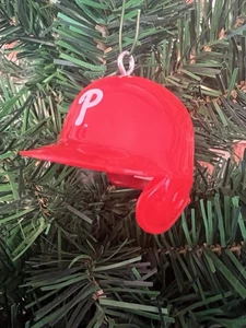 Philadelphia Phillies MLB Helm Weihnachtsschmuck! Kaufunterstützungen Bildung - Bild 1 von 5